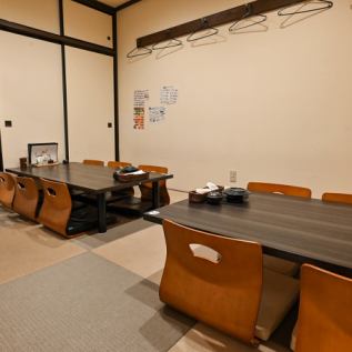 人数に合わせてお席をご案内いたします!少人数宴会にもおすすめです◎