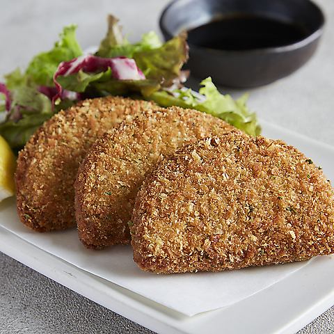 Black fried fishcake