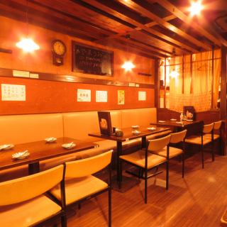 仕事帰りに少人数のプチ宴会にも◎