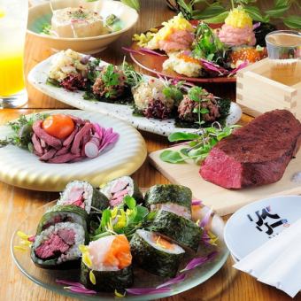 Includes 2 hours of premium all-you-can-drink♪ [Rivery Luxury Course] 9 dishes total [Sun-Thurs/Holidays] 6000 yen ⇒ 5500 yen★