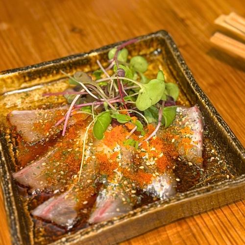 ごま鯛刺し