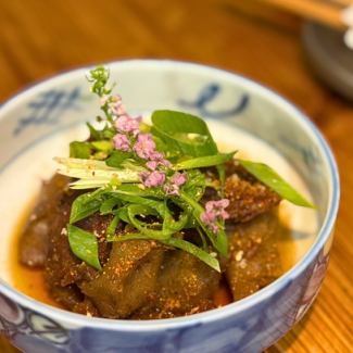 牛すじとこんにゃく炊いたん