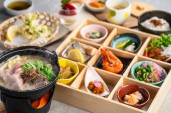 [Limited to 10 meals] Kamenoi Gozen 6 dishes 3,500 yen (tax included)