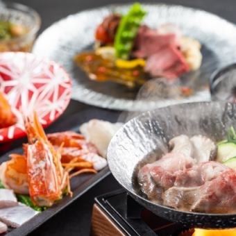 【6月～の夏の味覚会席】全9品8000円(税込)コース