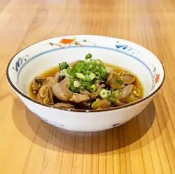 砂肝銀皮ポン酢