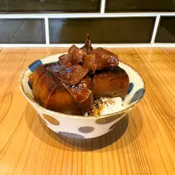 Meat and tofu rice