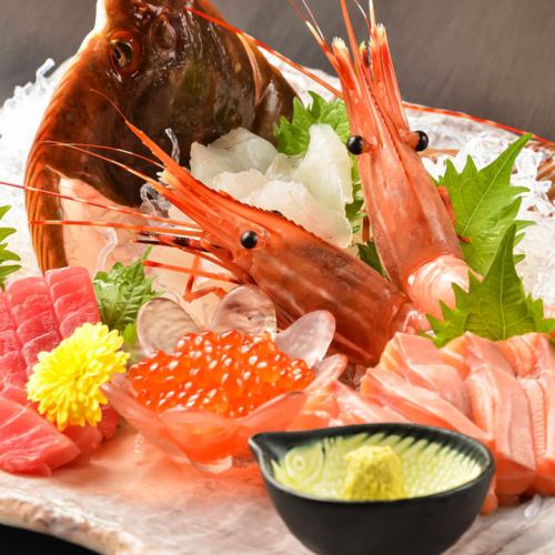 Fresh fish sashimi 5 kinds