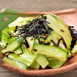 Salted kelp cabbage