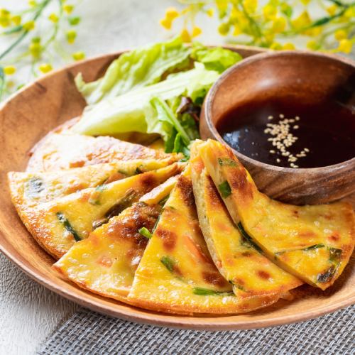 Korean style spicy pancake