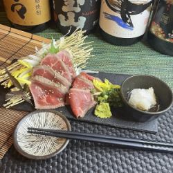 Premium lean beef tataki with refreshing daikon radish and ponzu sauce