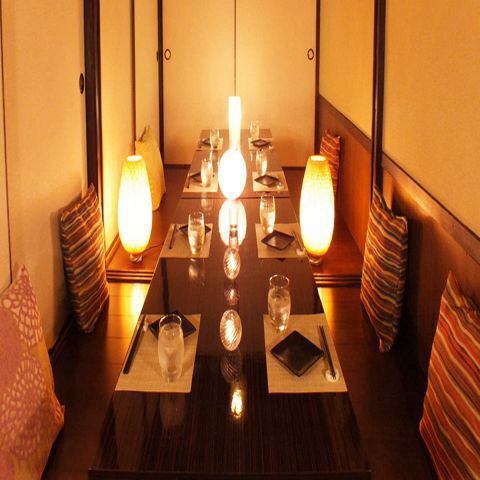 A private room perfect for a small party! Enjoy our specialty meats♪