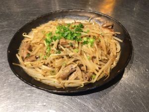 Stir-fired bean sprouts