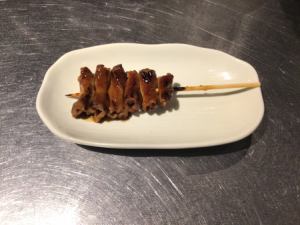 Pork offal skewers