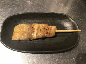 Pork rose skewers