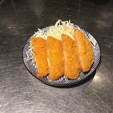 老式奶酪火腿肉排