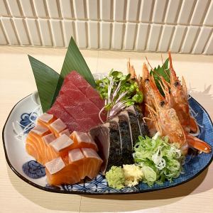 今日鲜鱼刺身（3片）两人份