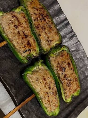 ピーマンの肉詰め