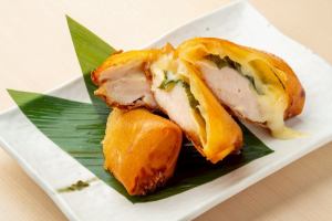 【女性に大人気！】手作りささみチーズ春巻き　1本