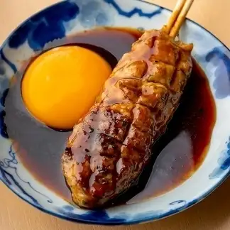 ＜自家製つくね＞ 月見