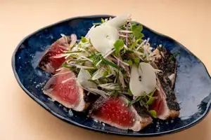 かつおのたたき薬味のせ