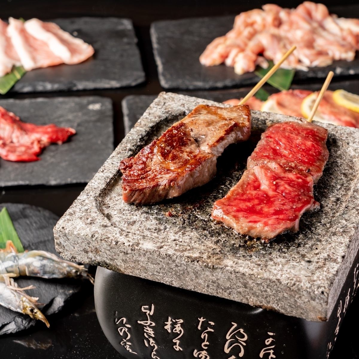 Close to Chiba Station! A meat restaurant with delicious meat dishes such as lava grilled meat, meat sashimi, and meat sushi.