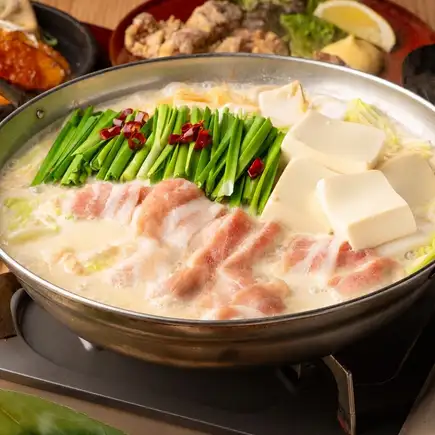 [Weekday Year-End Party in December] Winter Delights Course: 3-hour all-you-can-drink x 7 dishes for 4000 yen, including rich soy milk hot pot with pork belly and potatoes.
