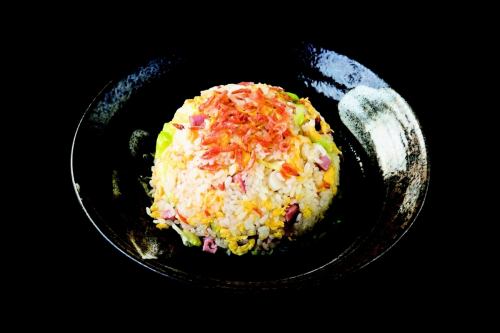 Sakura shrimp fried rice