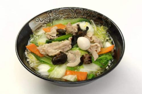 Tanmen/Bean sprout ramen with thickened sauce/each