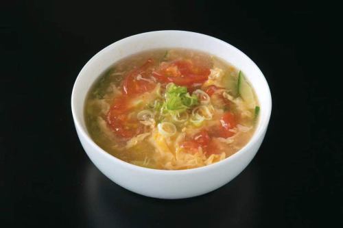 Tomato and egg soup