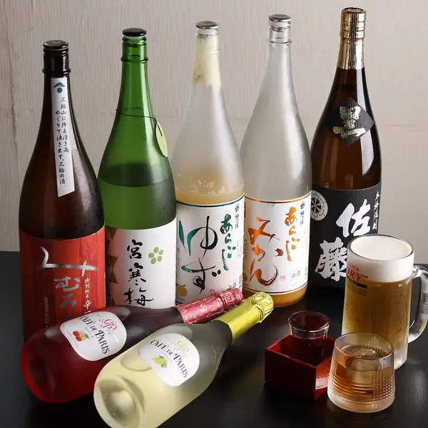 【種類豊富】日本酒や焼酎、サワーからカクテルまで！お料理に合うお酒を多数ご用意