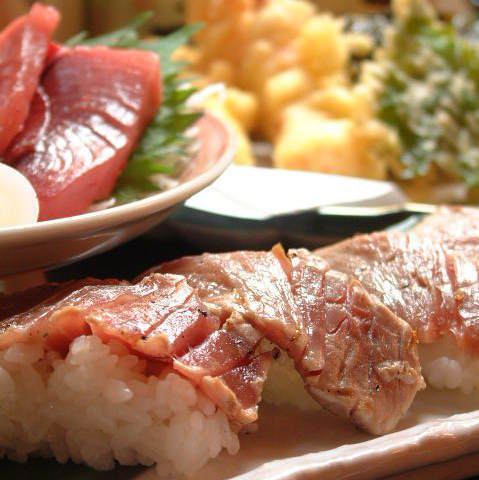 毎月変わる季節メニュー！熟練の職人が追求したこだわりコース。