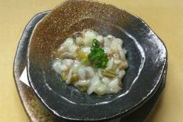 たこのわさび漬け