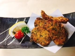 白身魚の香り揚げ