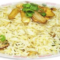 Saffron rice / garlic rice
