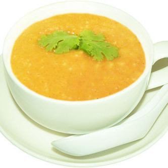 Dal (bean) soup / chicken soup / tomato soup