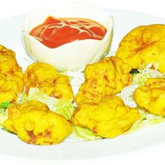 鸡肉Pakora /奶酪Pakora / Proun Pakora /鱼Pakora