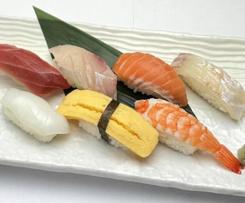 Assorted nigiri sushi (7 pieces)