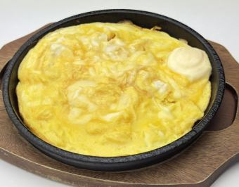 Fried egg with cheese