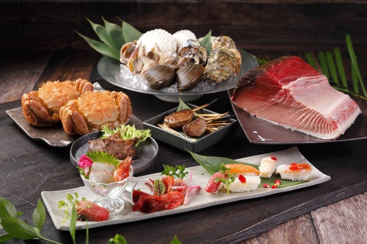Our president, who has over 20 years of experience in fish, goes to the market every day to purchase fish.