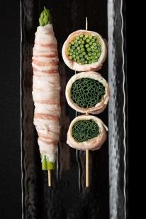 Okra roll / enoki roll / green onion roll / piyopiyo roll