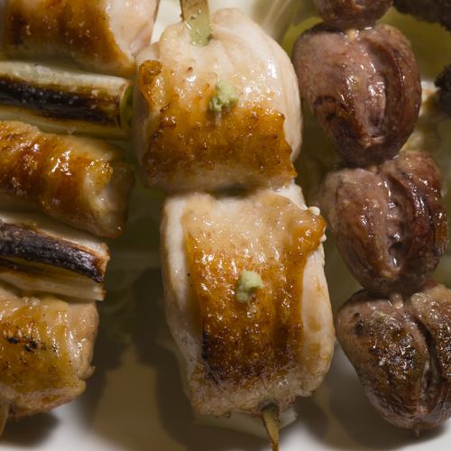 こだわりの串の数々！