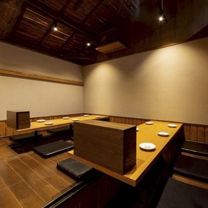 2Fの靴を脱いで上がる掘りごたつ席※状況によっては希望に添えない場合がございます。