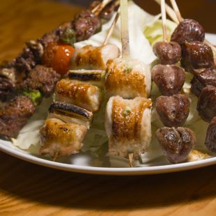 20종류 이상의 고집 야키토리