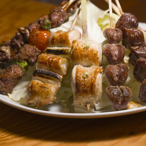20種類以上のこだわりの焼鳥