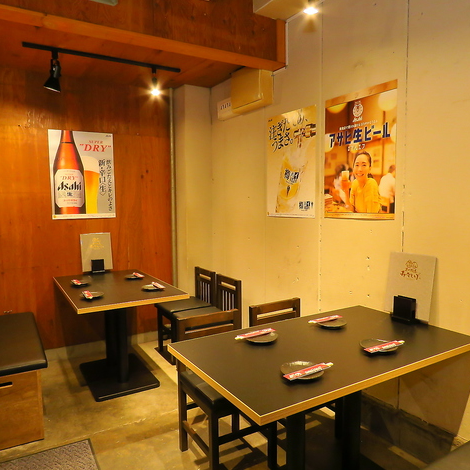 アットホームな店内で、時間が経つのを忘れ、ゆっくりと団らんを