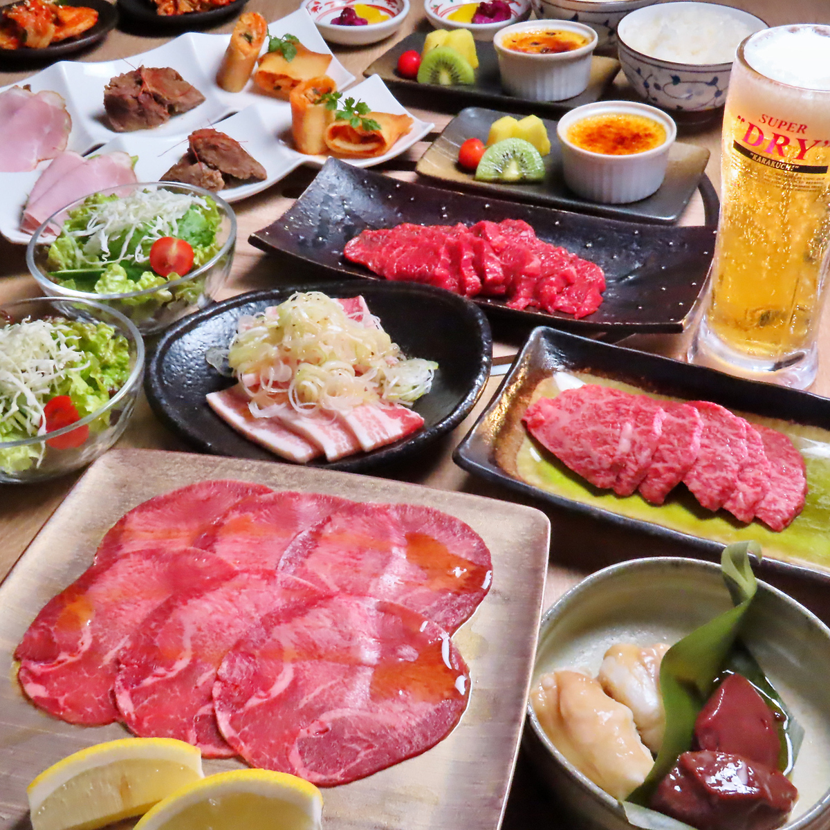 絶品！しゃぶしゃぶ、すき焼きコースもご用意しております