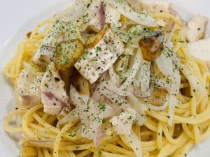 Chicken and onion peperoncino