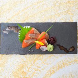 鮭魚刺身/白肉魚刺身/活章魚刺身(每份)