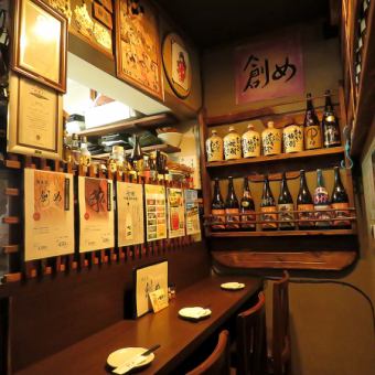 カウンター席を3席をご用意しています◎