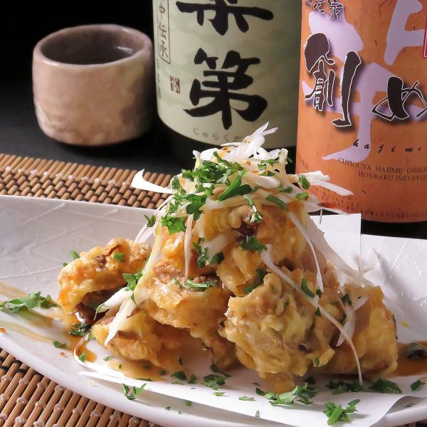 外はサクッ！中はトロトロ♪豚角煮の唐揚げ登場！≪792円(税込)≫